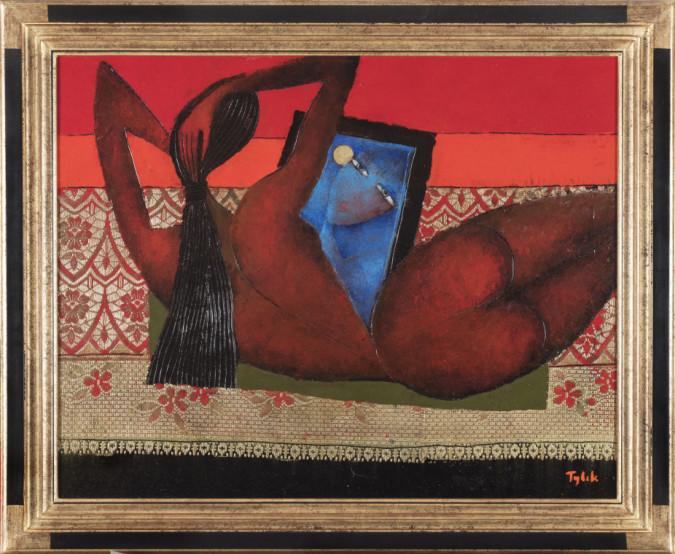 TYLEK - AU MIROIR - V zrcadle 73x92 cm