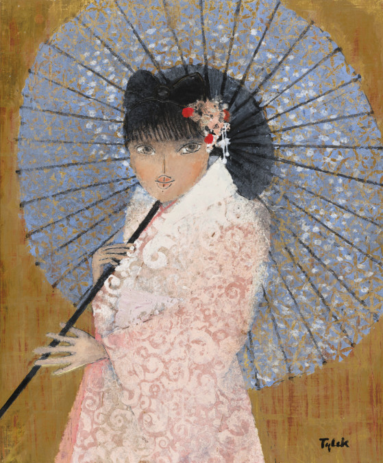 TYLEK - PETITE JAPONAISE - Malá Japonka 61x50 cm