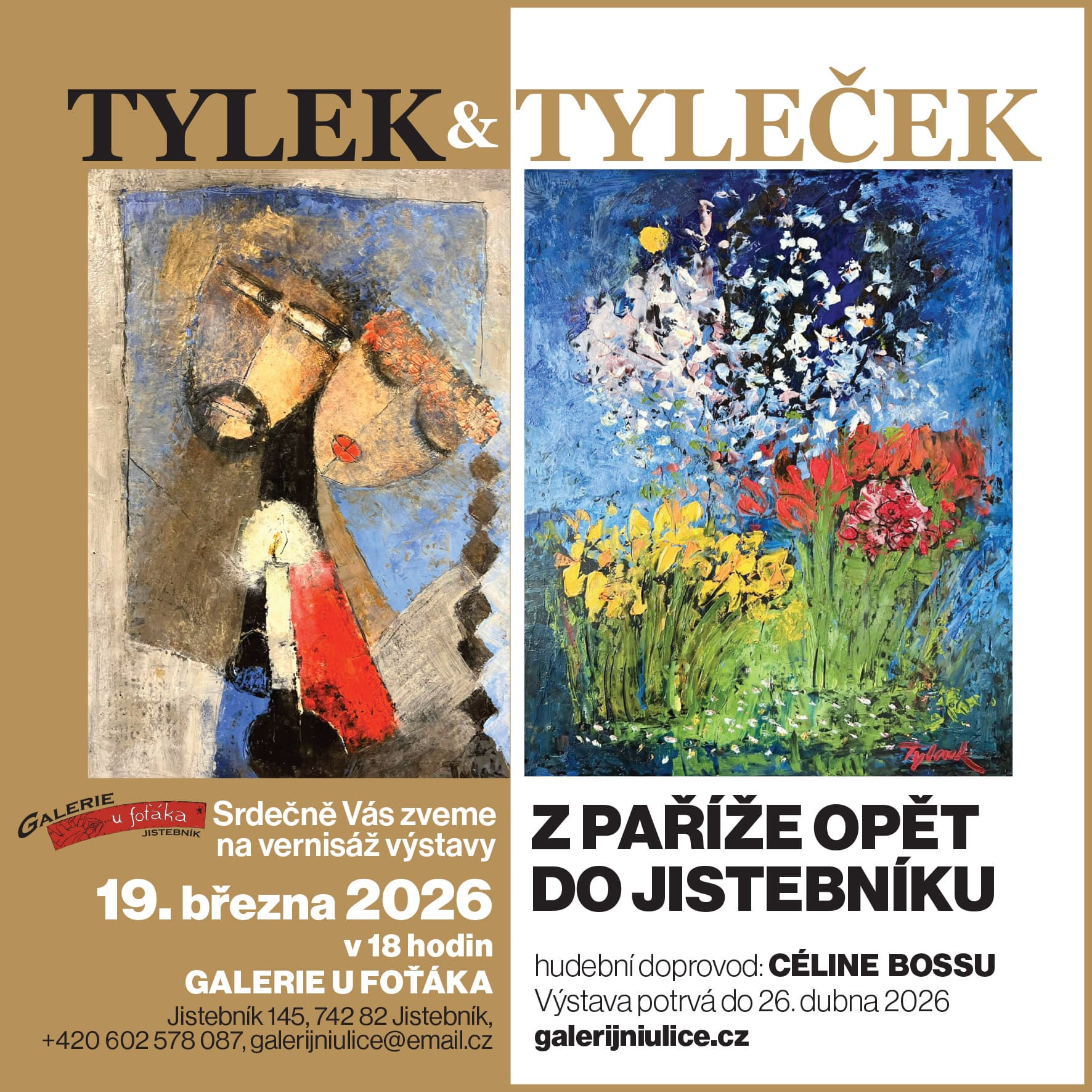 Tylek & Tyleček opět v Jistebn&iacute;ku, pozv&aacute;nka