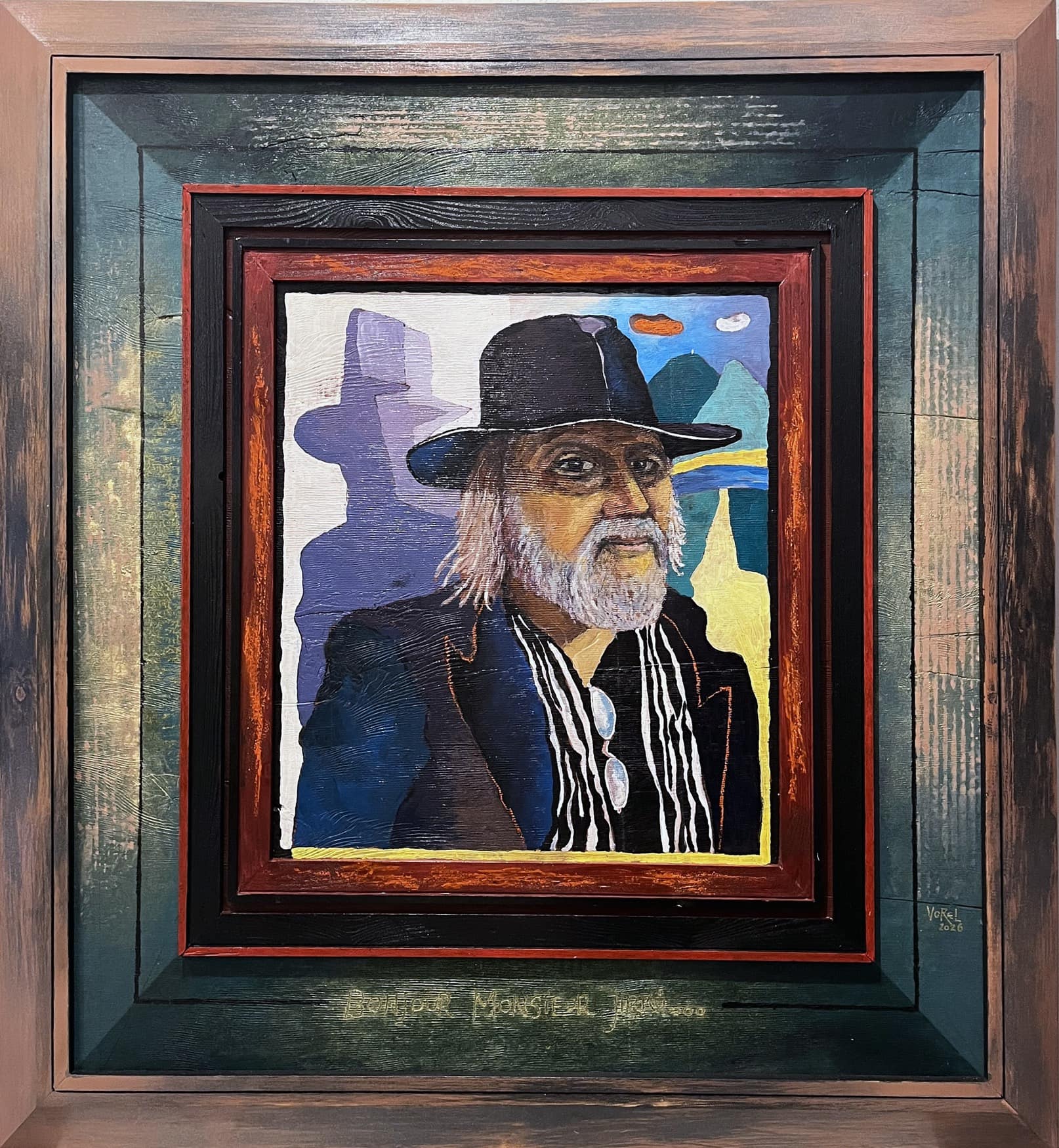 ONDŘEJ VOREL-BONJOR MONSIER JIRKŮ olej140x130